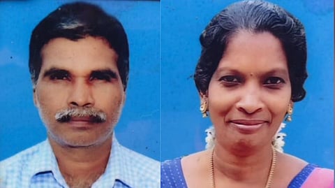 “கட்டிலில் கழுத்தறுக்கப்பட்டு பிணமாக இருந்த தாய்” - கேரளாவிற்கு வேலைக்கு சென்ற தந்தை.. வீட்டின் மேல் மாடியில் நடந்த தகராறு!