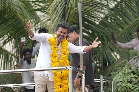 Vijay in nagapattinam