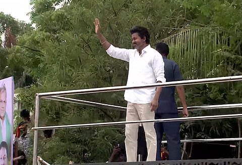 Vijay in nagapattinam