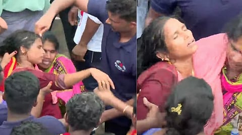 ஏய்.. இந்தாம்மா.. "விஜய்யை பார்க்க முண்டியிட்டு அப்படியே சரிந்த பெண்! நாகையில் கட்டுப்படுத்த முடியாத கூட்டம்!