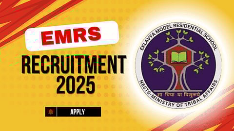 EMRS Recruitment 2025: 7,267 பணியிடங்களுக்கு அழைப்பு.. அக்.23 வரை விண்ணப்பிக்கலாம்