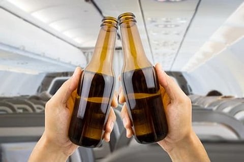 alcohol on flights news