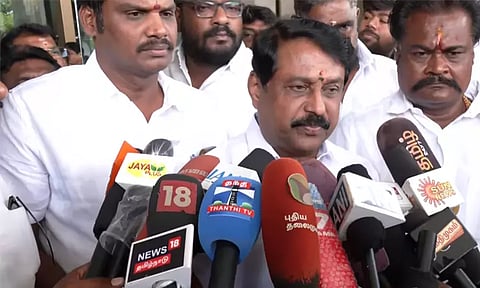 nayinar nagendra pres meet