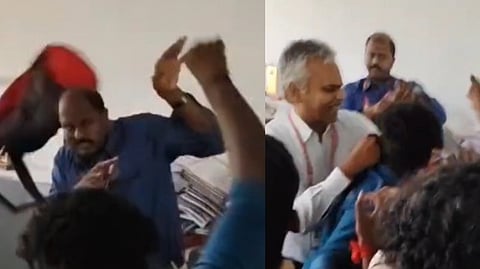 “ஐவி பயணத்தில் நடந்த பாலியல் அத்துமீறல்” - பேராசிரியர் செய்த சம்பவம்.. மாணவர்கள் கொடுத்த தக்க தண்டனை!
