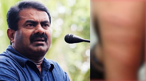 head master beats a children badly