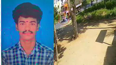 “வாழ மறுத்த காதல் மனைவியால் காதலன் தற்கொலை” - வாலிபர் தலை மீது ஏறிய லாரி டயர்.. தலை நசுங்கிய பதைபதைக்கும் சிசிடிவி காட்சி!