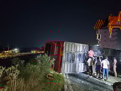 paramathivelur bus accident