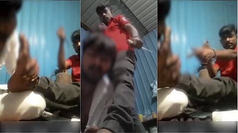 கத்தியை வைத்து மிரட்டி. கால்களை நக்க வைத்த கொடூரம்.. இந்தியாவில் என்ன நடக்கிறது?