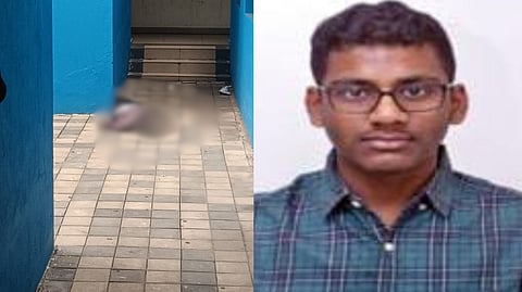 student fell from 4th floor