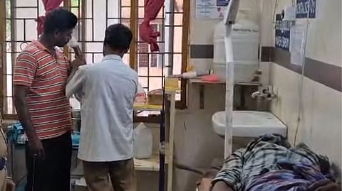 police were attacked