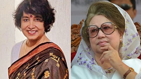 Exiled Bangladeshi Author Taslima Nasreen on Khaleda Zia in tamil
