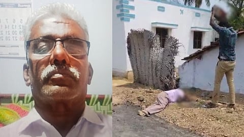 “தந்தையை கல்லை போட்டு கொலை செய்த மகன்” - சொத்து பிரச்சனையால் ஏற்பட்ட தகராறு… நடுரோட்டில் நடந்த வெறிச்செயல்!