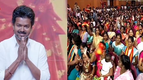 ஒவ்வொரு குடும்பத்திற்கும் "6 கேஸ் சிலிண்டர்கள் இலவசம்".. ரூ.15,000 உதவித் தொகை - விஜய்