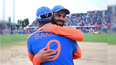 சஞ்சு சாம்சனின் ருத்ரதாண்டவம்! - இன்ஸ்டாகிராமில் கோலி பதிவிட்ட அந்த உருக்கமான மெசேஜ்!