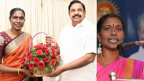 இனி "காளியாட்டம்" ஆடுவாரா காளியம்மாள்? "ஹேப்பி அண்ணாச்சி" மோடில் அதிமுக!