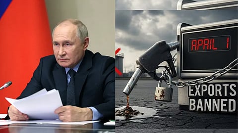 Russia Fuel export ban