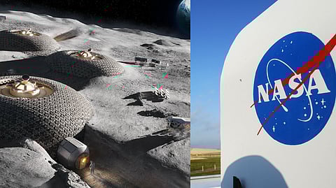 house in moon- nasa report