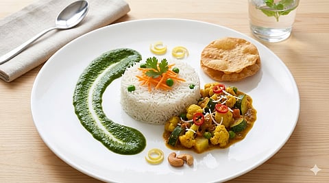 ஹோட்டல் ஸ்டைல் சாப்பாடு இனி உங்க வீட்டிலேயே! இந்த 'ஃபுட் டெக்கரேஷன்' சீக்ரெட் தெரிஞ்சா எல்லாரும் அசந்து போயிருவாங்க!