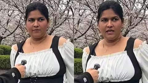 Indian woman living in Tokyo