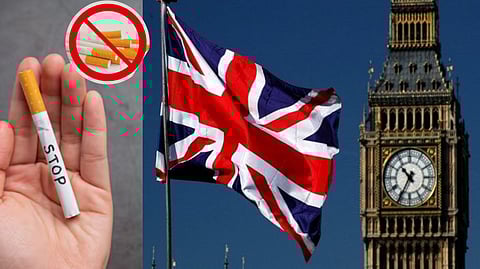 Britain goverment banned cigarettes