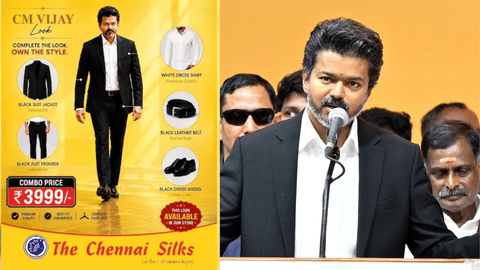 CM vijay look