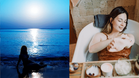 Moon bath