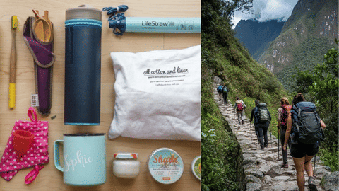 plastic free trip