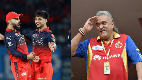 Vijay Mallya congratulates RCB