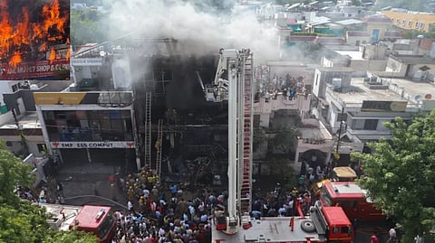 Lucknow fire accident