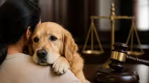 court over pet dogs