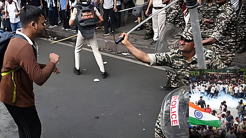 NEET protest violence