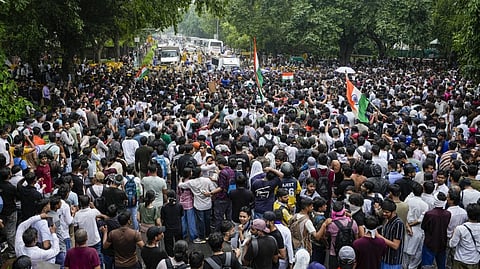 Protest in Delhi