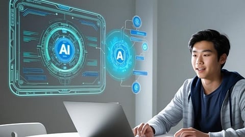 Students Using AI Tools