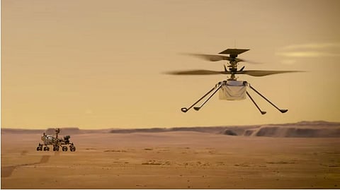 NASA Ingenuity helicopter