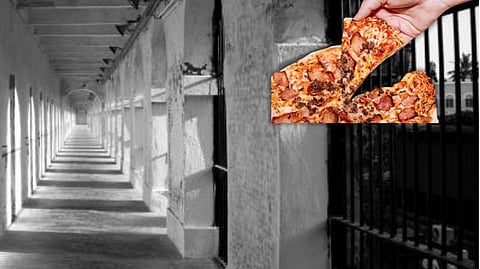 Accused demands pizza