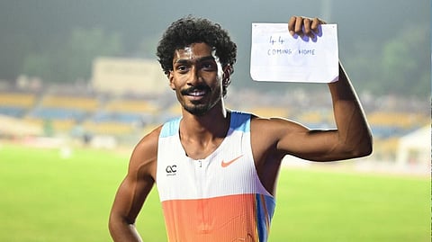 44.98 விநாடிகளில் வரலாறு... விஷால் டி.கே.வை மாற்றிய பயிற்சியாளரின் கடுமையான பாதை