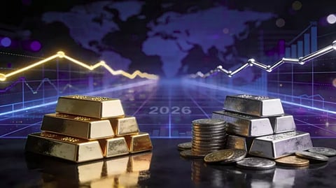 gold and silver