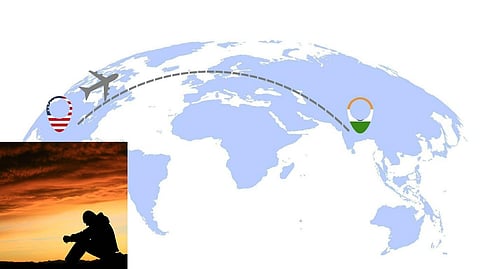 Loneliness after returning to India