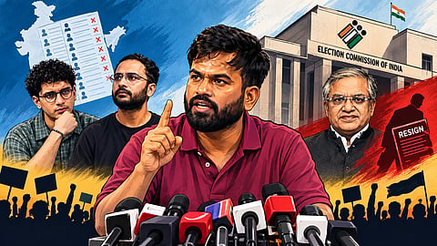 "48 மணிநேரத்தில் ராஜினாமா செய்யாவிட்டால்.." - தேர்தல் ஆணையருக்கு கெடு வைத்த கரப்பான்பூச்சி கட்சி!