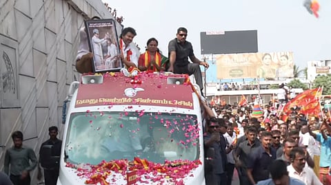 CM vijay roadshow