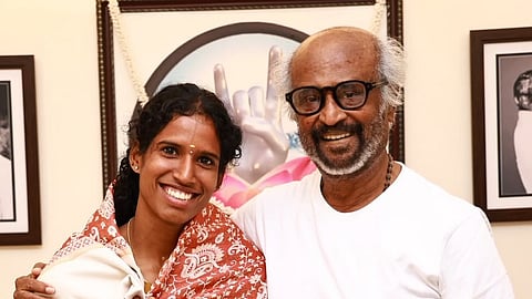 Rajinikanth Honors Asian Games Champion Vithya Ramraj After Historic Record-Breaking Win