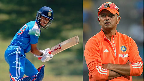 Rahul Dravid's son