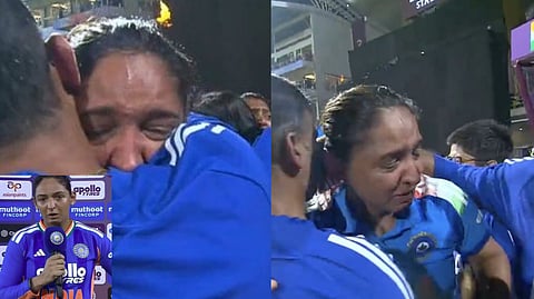 41 பந்துகளில் 91 ரன்கள்... திடீரென கண்ணீர் விட்ட Harmanpreet Kaur! அப்படி என்ன நடந்தது?