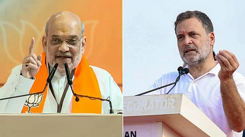 “சட்டவிரோதமாகக் குடியேறியவர்களின் வாக்குகளைப் பாதுகாக்கிறீர்களா?” ராகுல் காந்திக்கு அமித் ஷா கடும் பதிலடி!