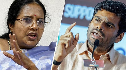 Why did Vanathi Srinivasan tease Annamalai?
