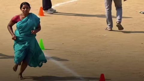 Woman Runs Barefoot in a Saree for Family's Sake! But Job Missed: Heartbreak as Dream Shatters at the Last Minute