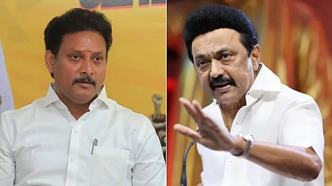 "TVK's motive will never succeed.. To cover up law and order and administrative failures.." Stalin condemns Anbil Mahesh's arrest!
