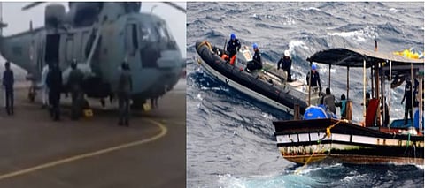 அரபிக் கடலில் கொந்தளிப்பு… அலையில் சிக்கி தத்தளித்த 146 பேர் மீட்பு.. மாயமானவர்களை தேடும் பணி தீவிரம்!!