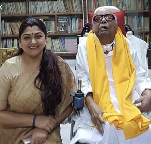 மிஸ் யூ அப்பா... நடிகை குஷ்பு உருக்கம்!
