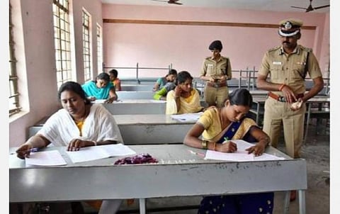 காவல் உதவி ஆய்வாளர் தேர்வில் முறைகேடு.... ரத்து செய்ய கோரிக்கை